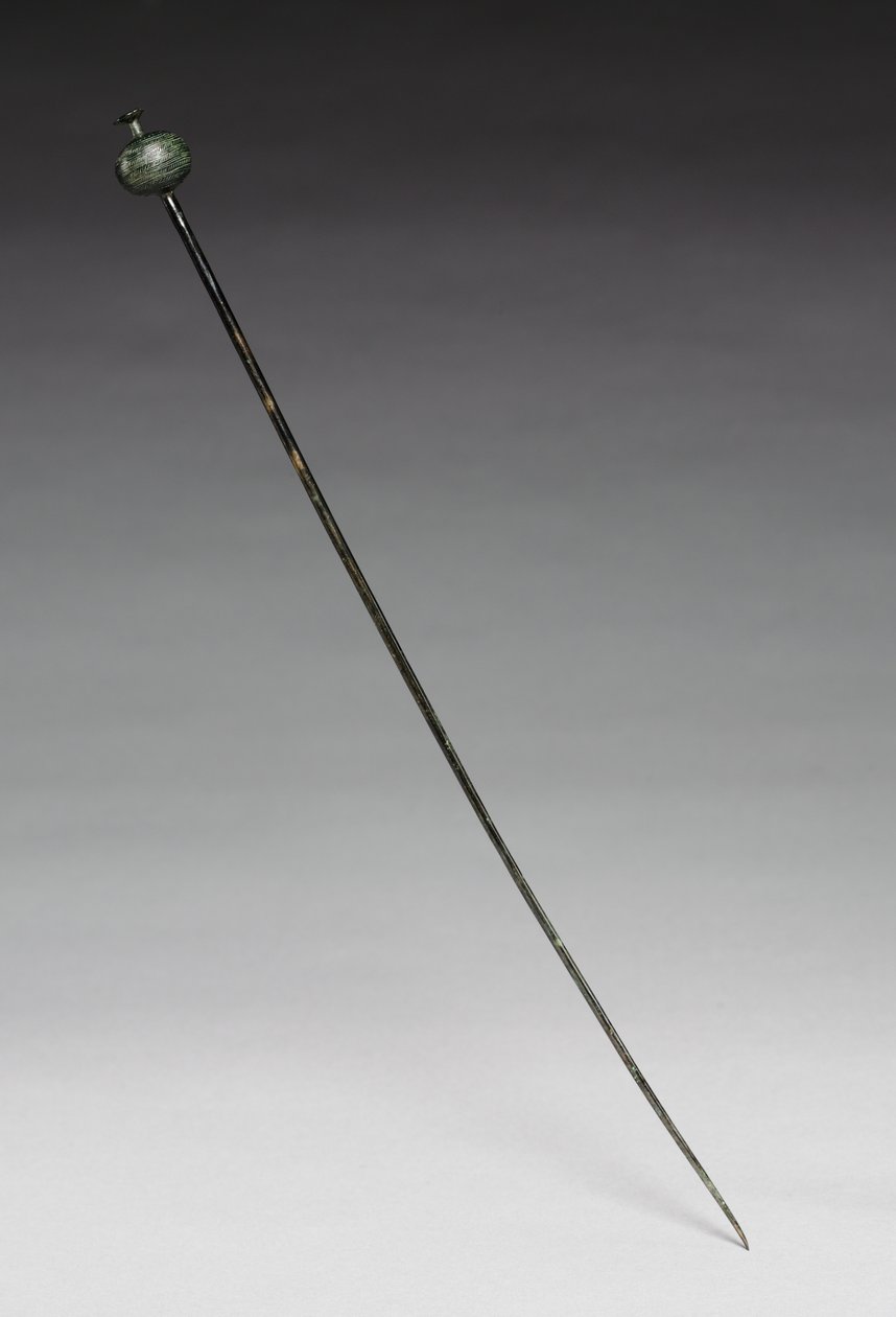 Épingle à vêtement, vers 1400 av. J.-C. (bronze coulé et forgé) - Age Bronze
