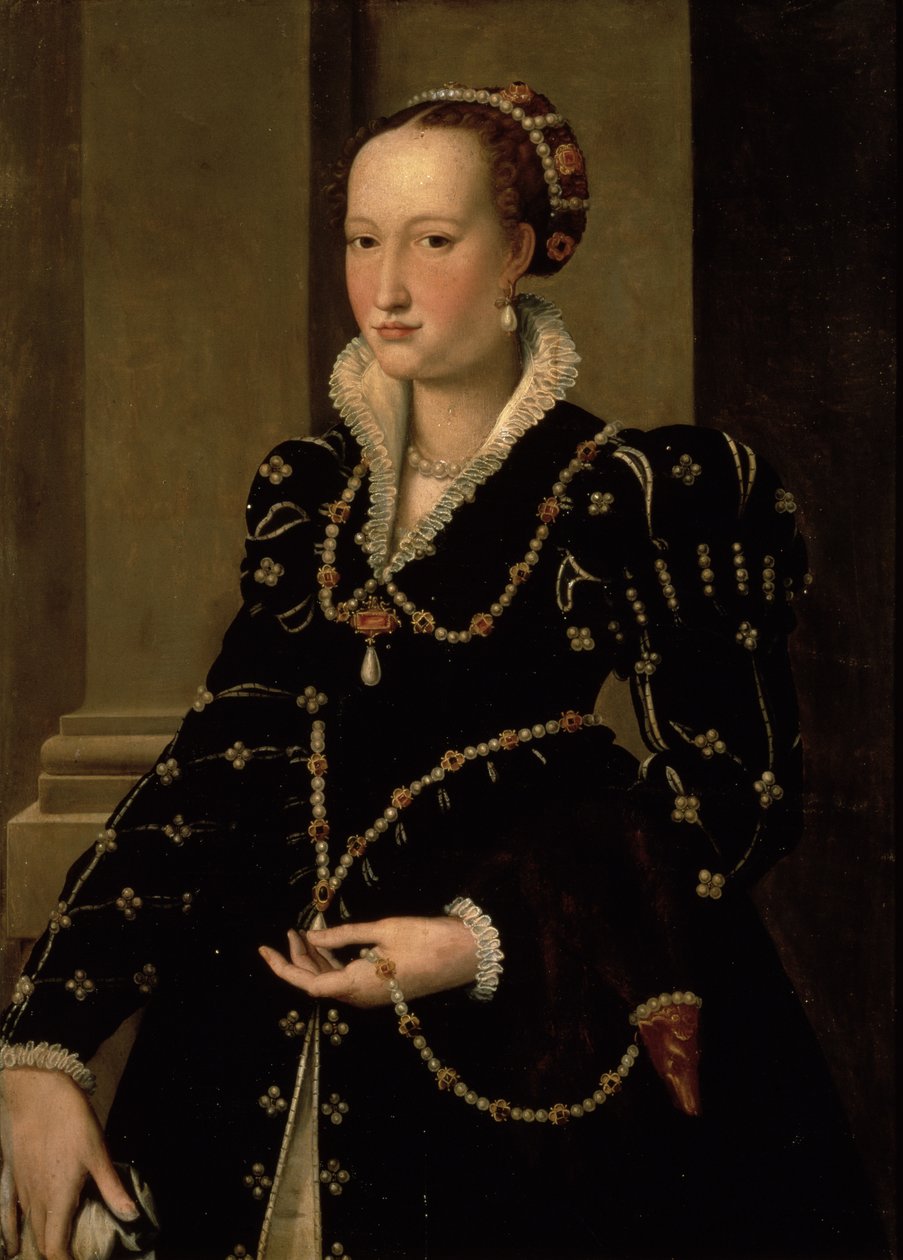 Portrait de Laudomia de Medici - Agnolo Bronzino