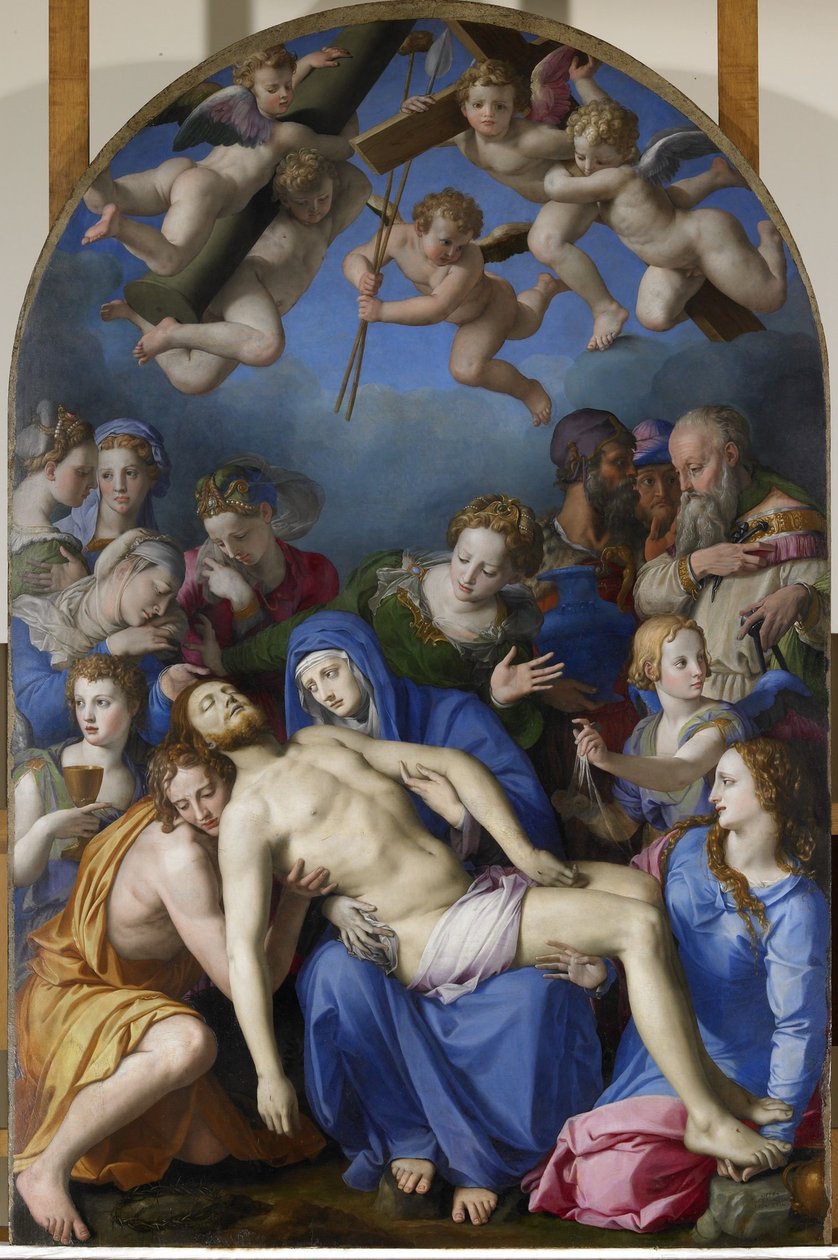 La Descente de Croix - Agnolo Bronzino