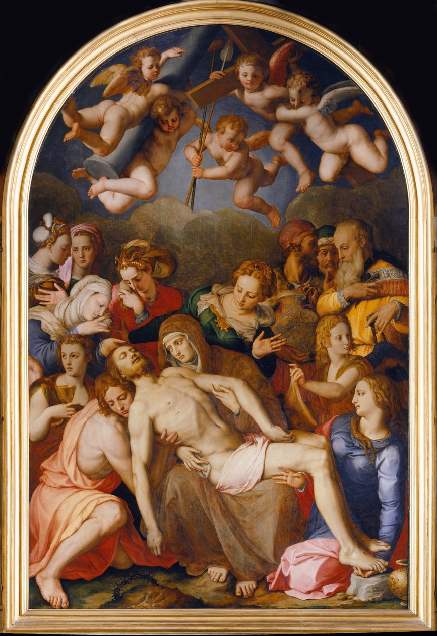 La descente de Croix - Agnolo Bronzino