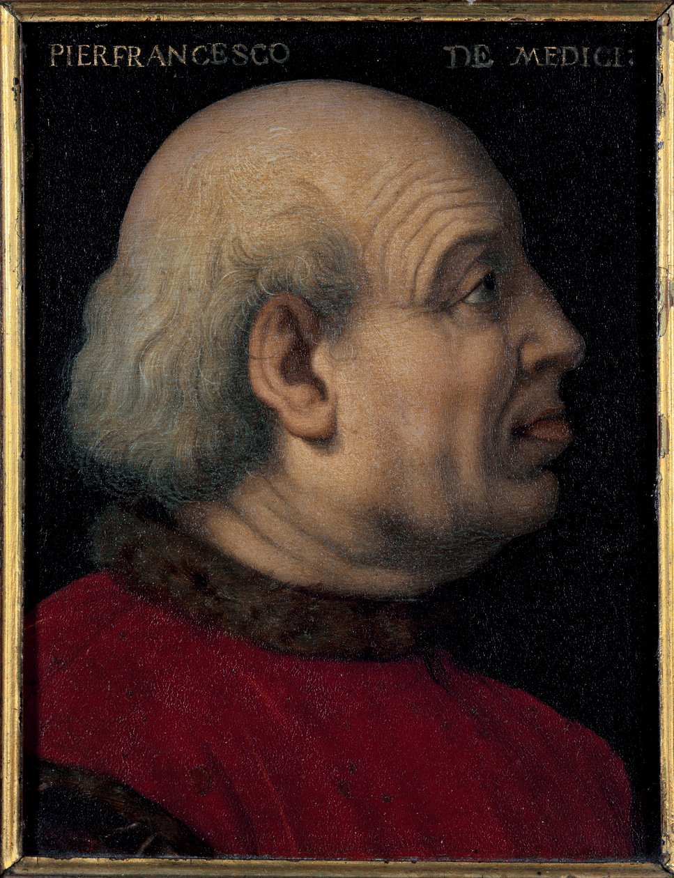 Portrait de Pierfrancesco di Lorenzo de Medicis l