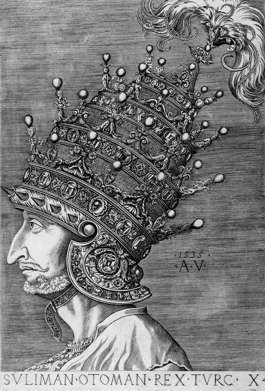 Soliman le Magnifique (1494-1566), 1535 - Agostino Musi