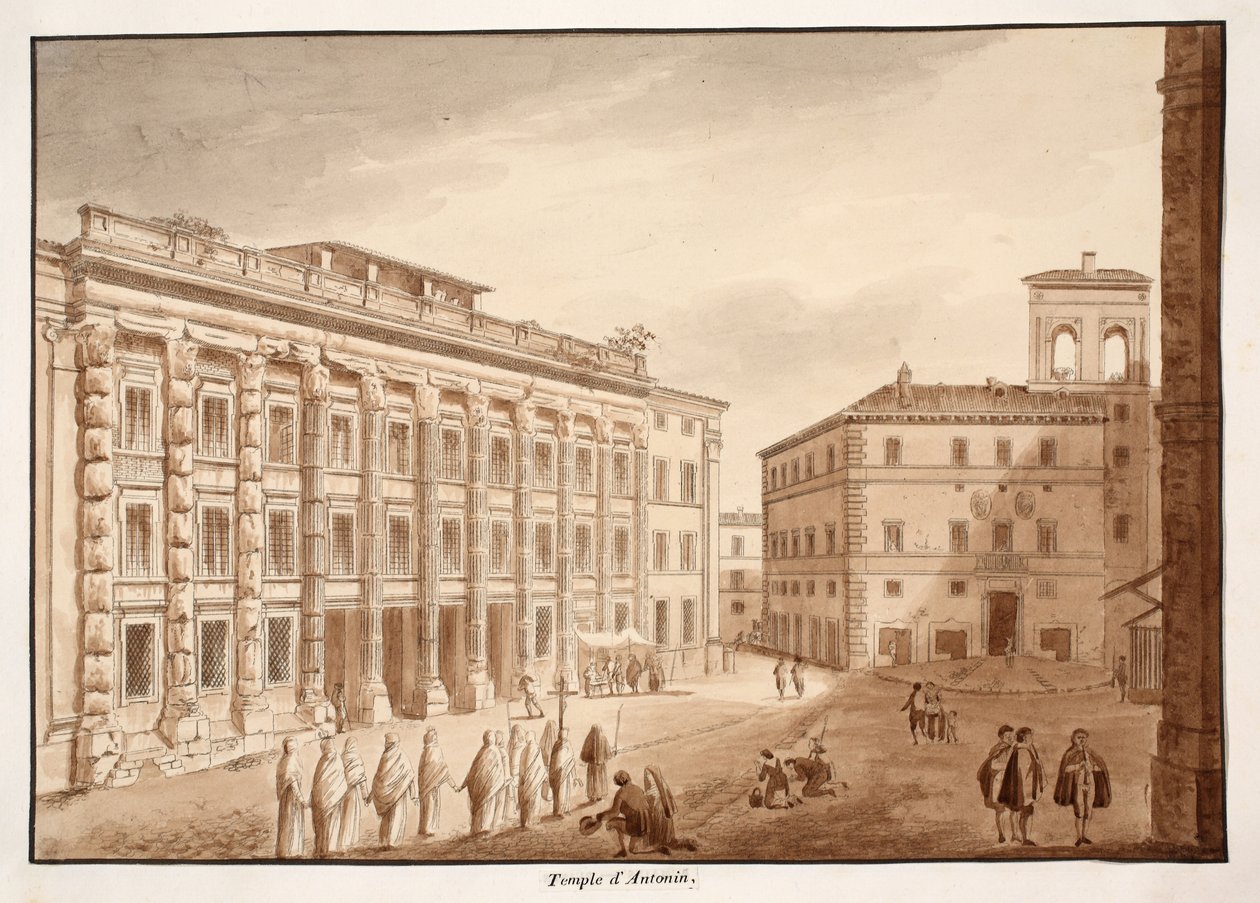 Temple Antonin, 1833 - Agostino Tofanelli