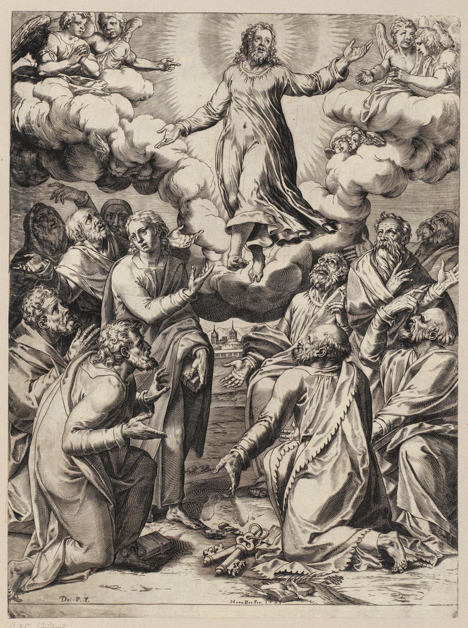 Stigmatisation de saint François - Agostino Carracci
