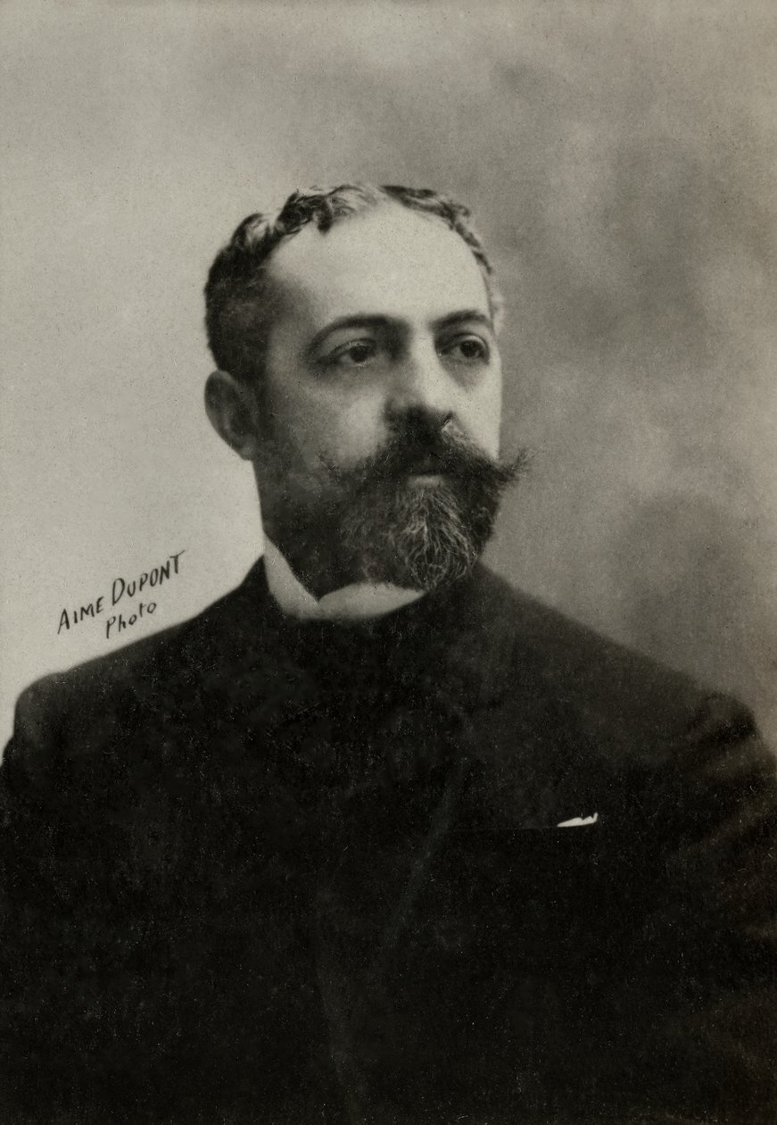 Portrait du peintre français Theobald Chartran ( 1849 - Aime Dupont