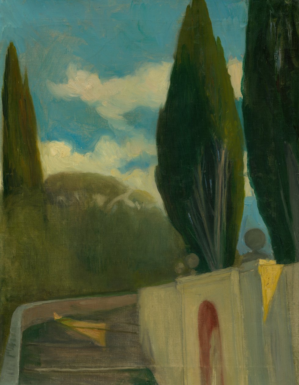 Campagne, vers 1890-98 - Akos Aranyossy