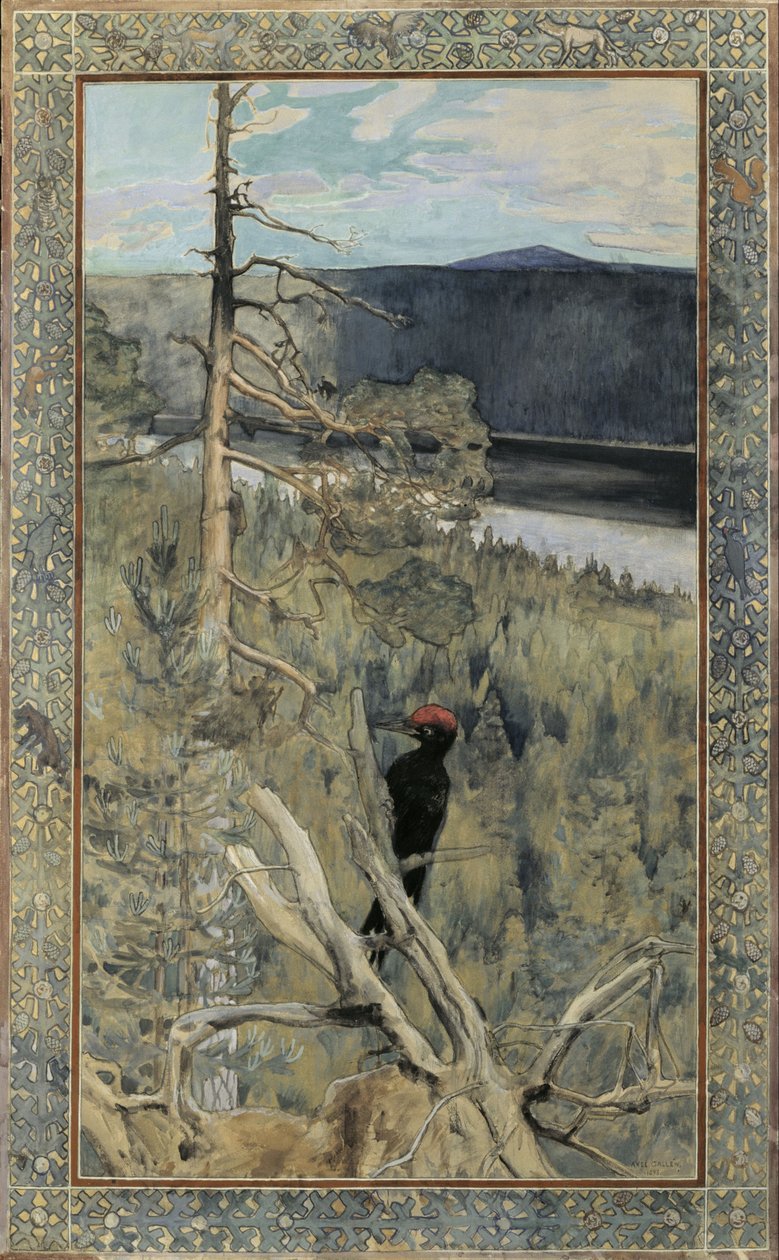 Grand pic noir - Akseli Gallen-Kallela
