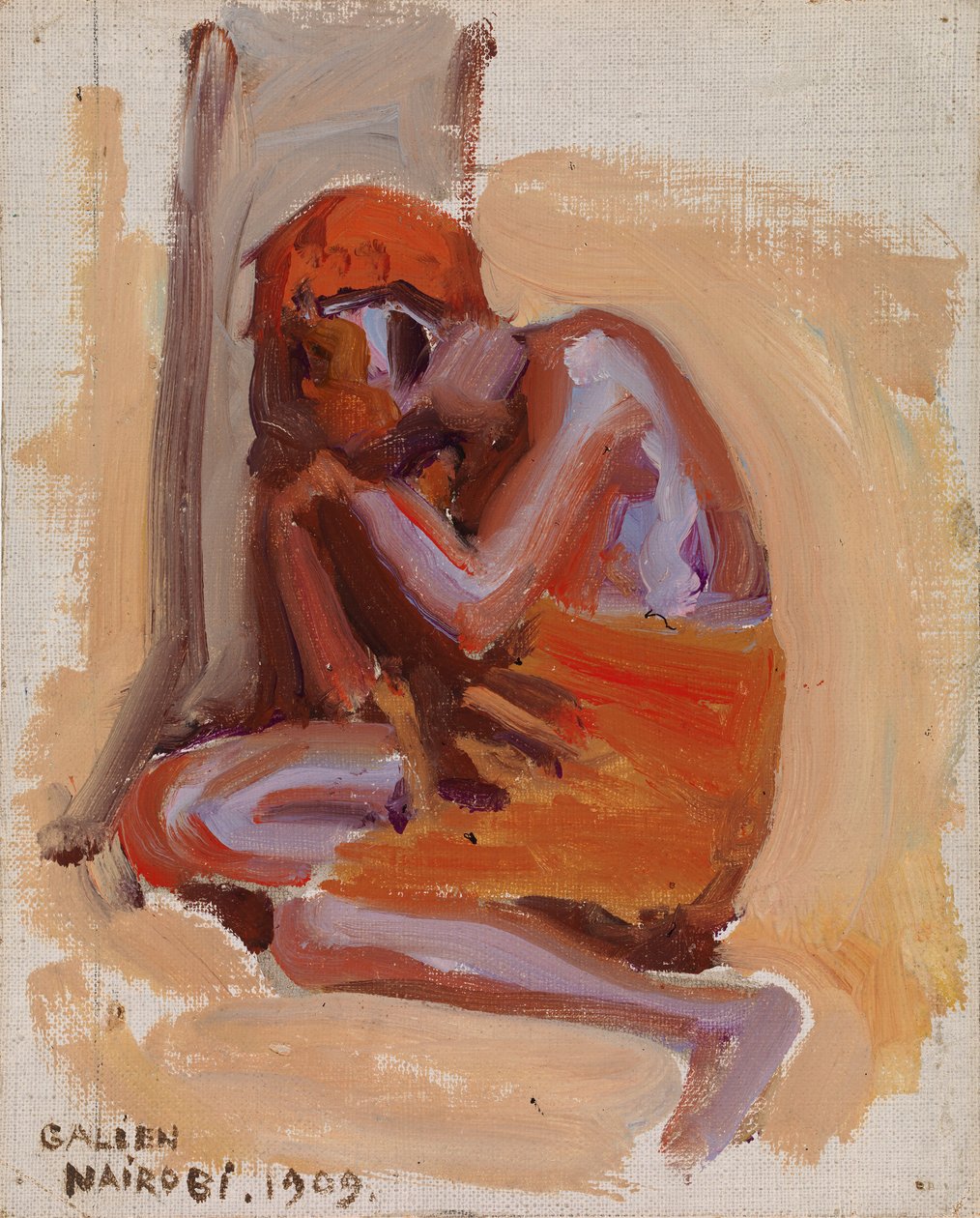 Un Africain au repos - Akseli Gallen-Kallela