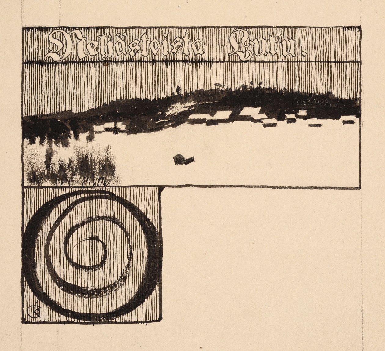 Ferme Jukola - Akseli Gallen-Kallela