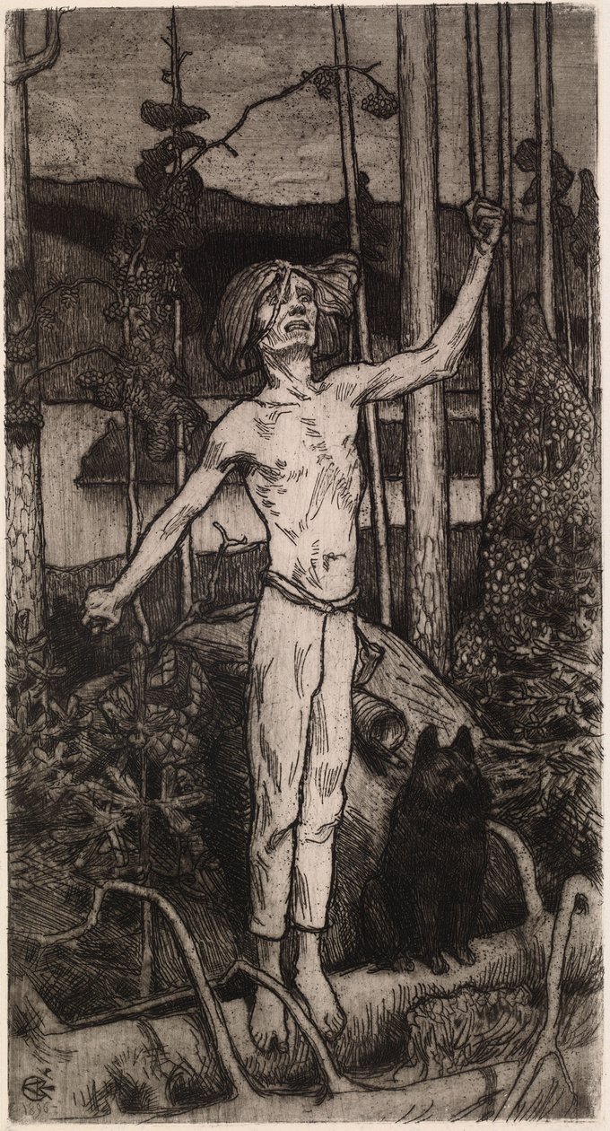 Kullervo maudit - Akseli Gallen-Kallela