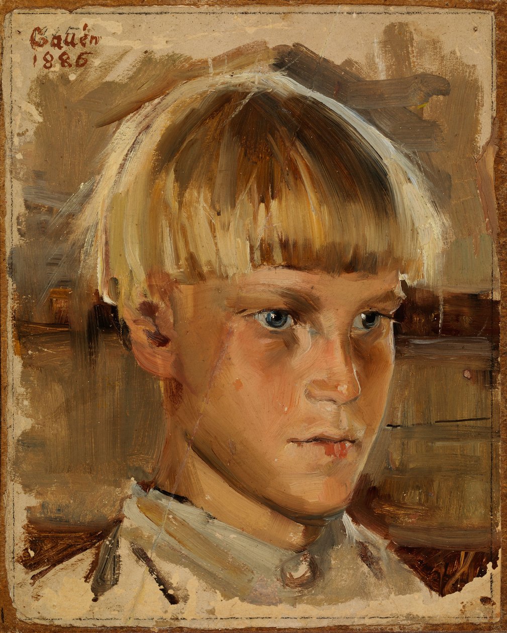 Un petit orphelin - Akseli Gallen-Kallela