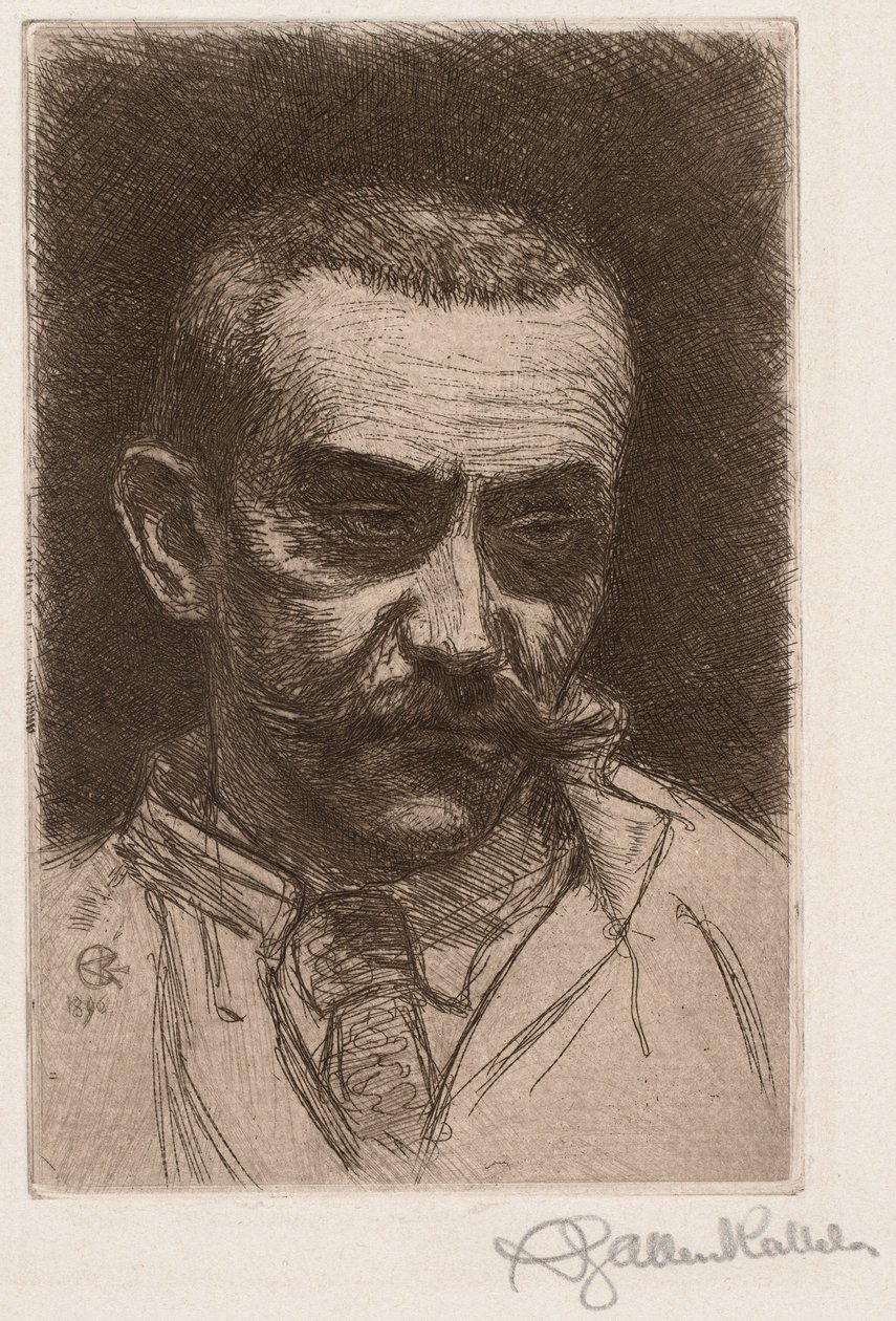 Portrait de Louis Sparre - Akseli Gallen-Kallela