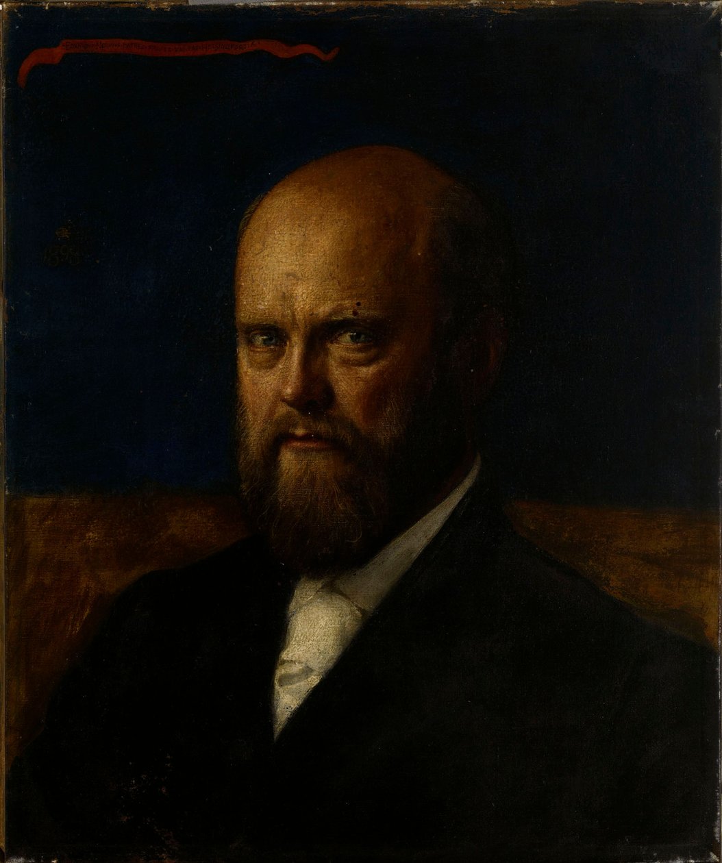 Portrait du professeur E. R. Neovius - Akseli Gallen-Kallela