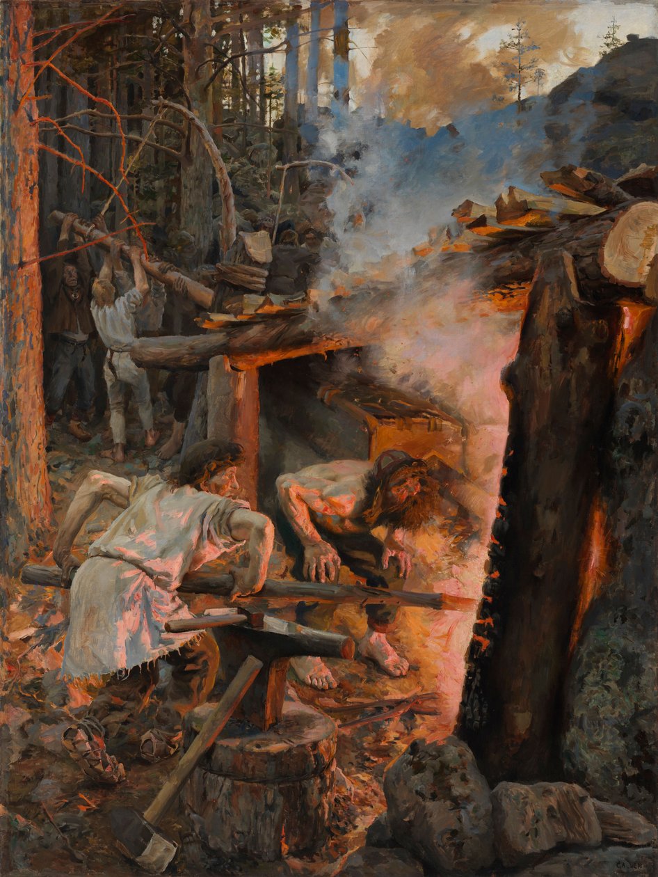 La forge du Sampo - Akseli Gallen-Kallela