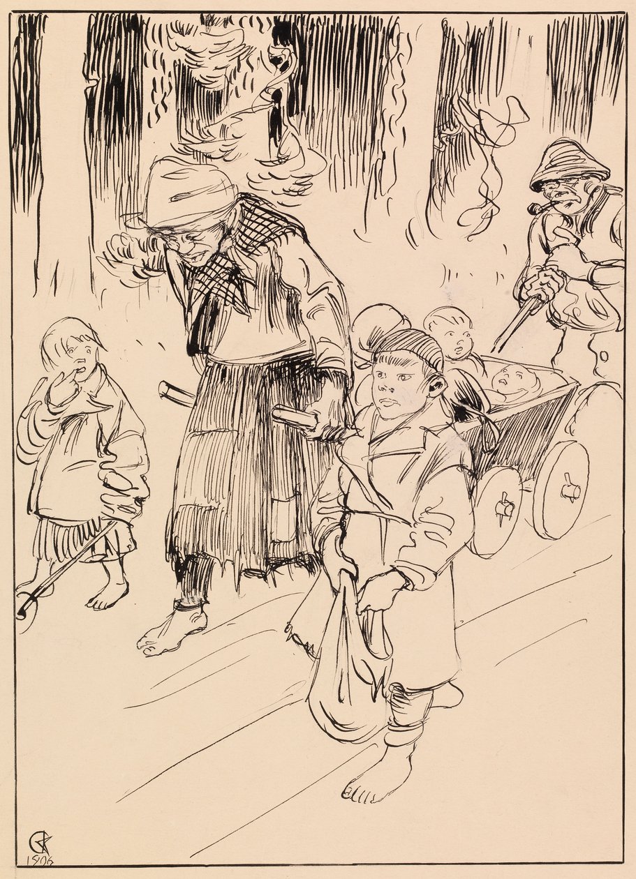 Le régiment de Rajamäki - Akseli Gallen-Kallela