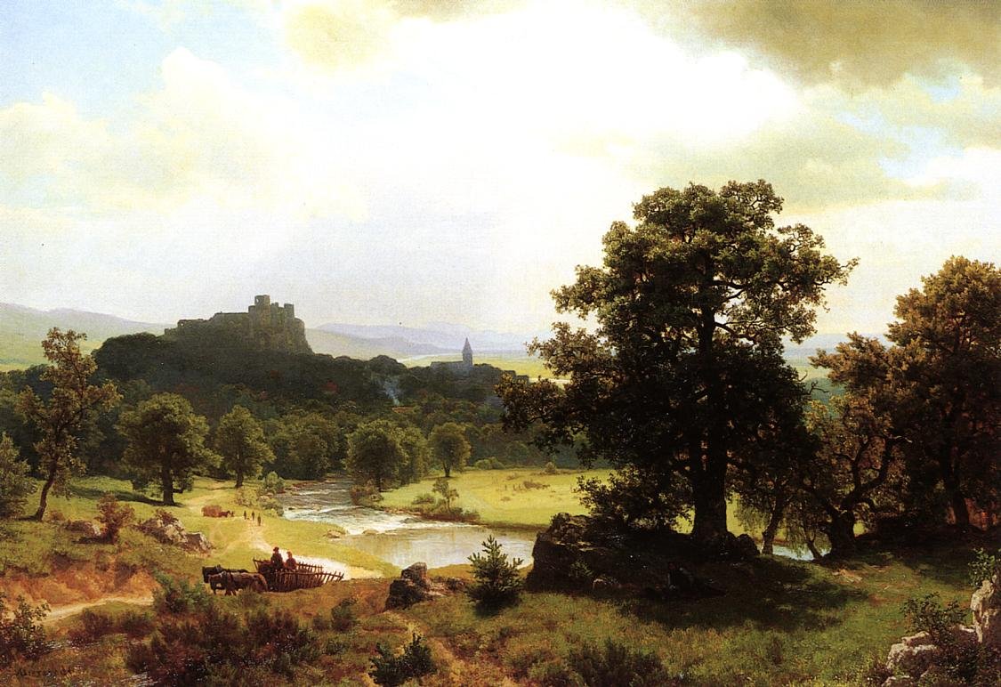 Début de journée - Albert Bierstadt