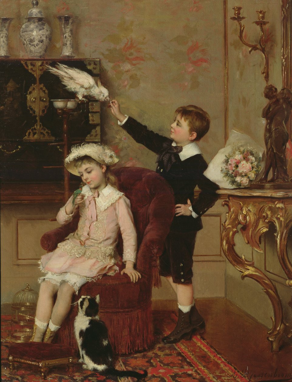Le cacatoès - Albert Roosenboom