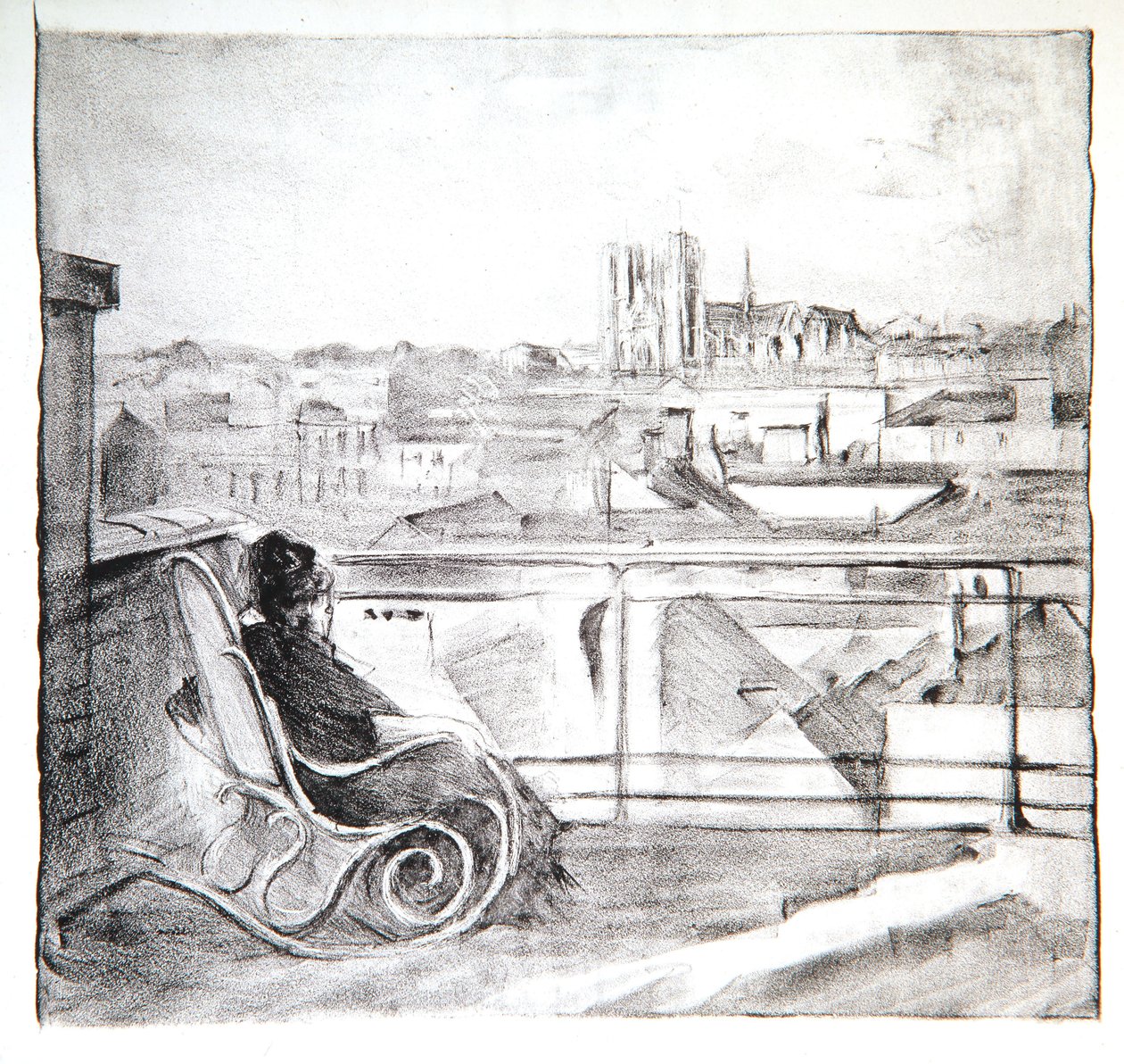 Julie à Sainte-Gudule, 1911 - Albert de Belleroche