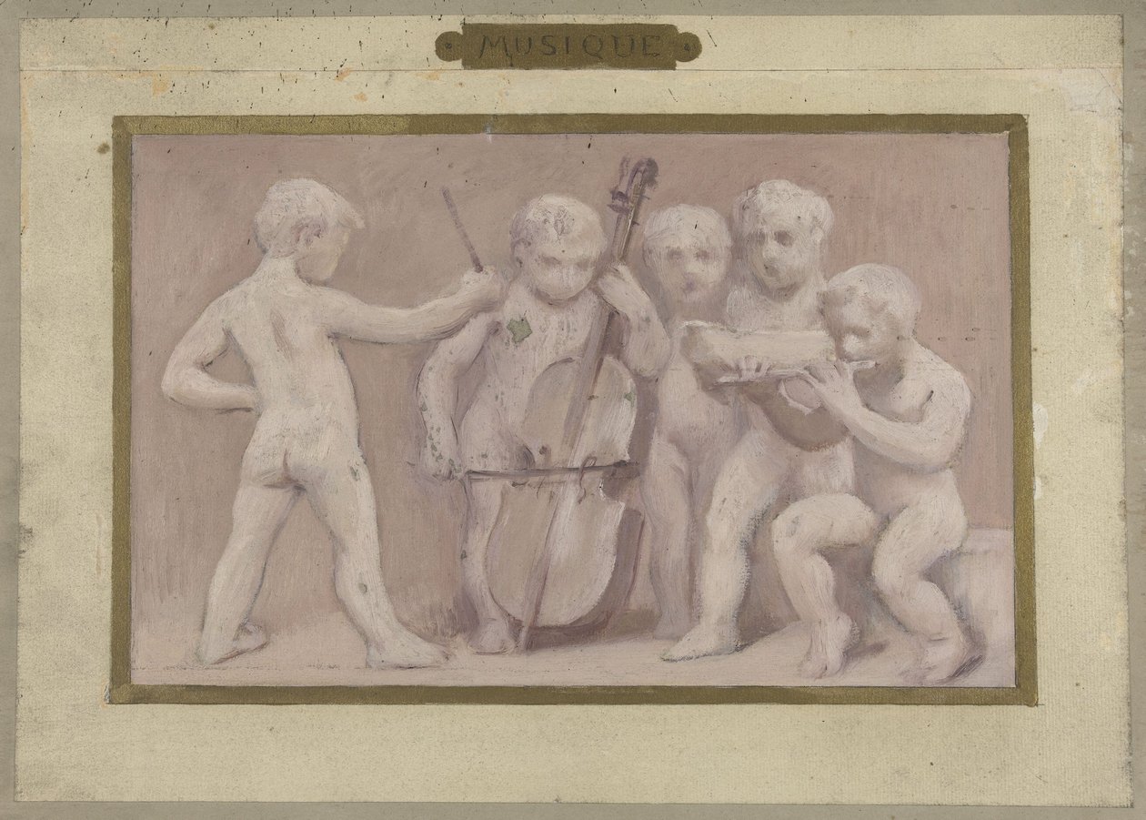 Esquisse pour la Salle des Fêtes à l