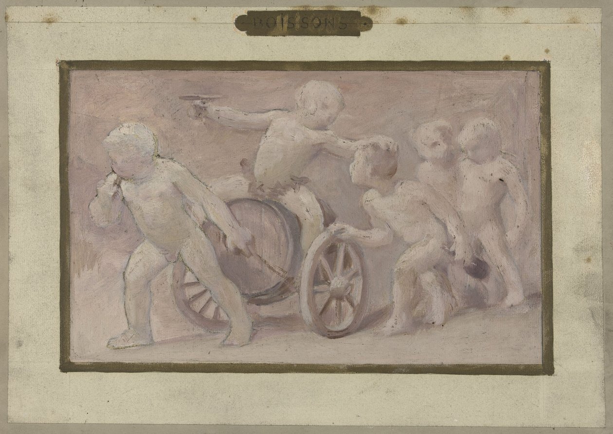 Esquisse pour la Salle des Fêtes à l