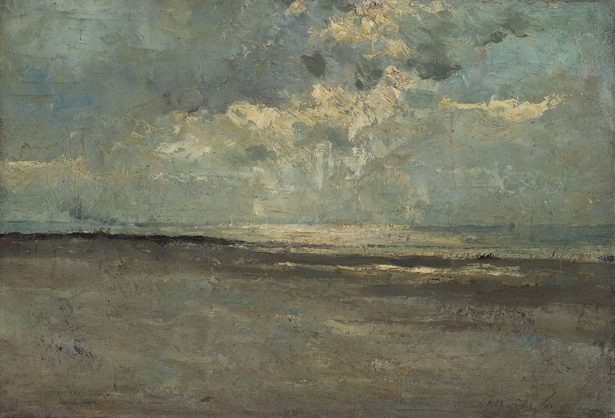 Reflet de lumière sur la mer - Albert Baertsoen