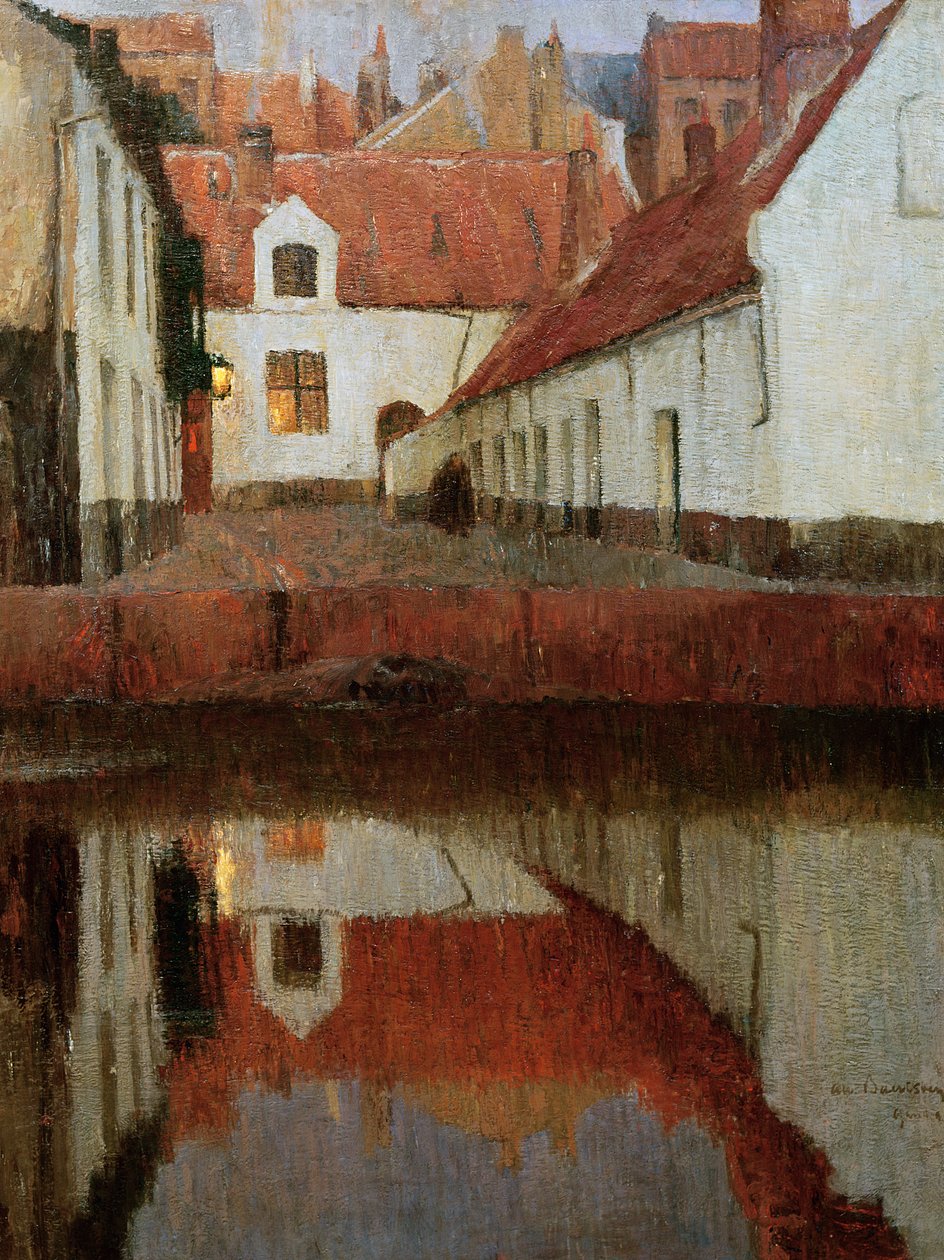 Petite ville au bord de l