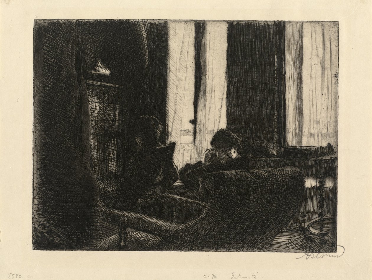 Intimité - Albert Besnard