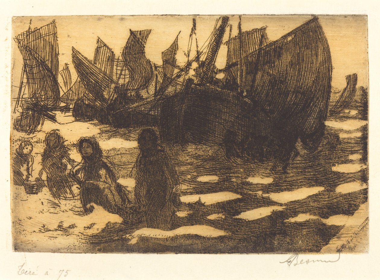 Petites pêcheuses de Berck - Albert Besnard
