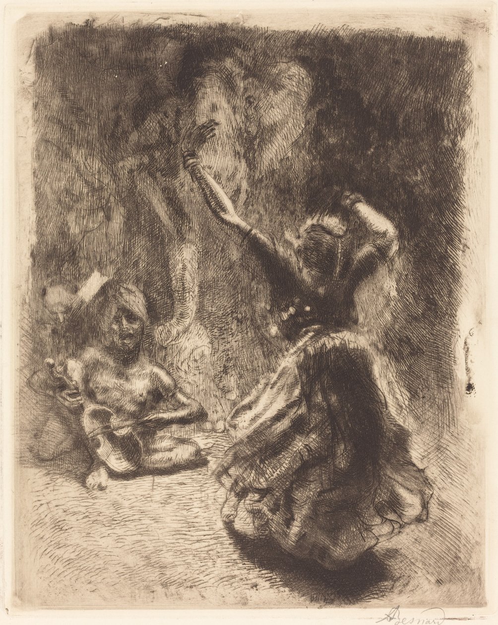 La danseuse de Tanjore - Albert Besnard