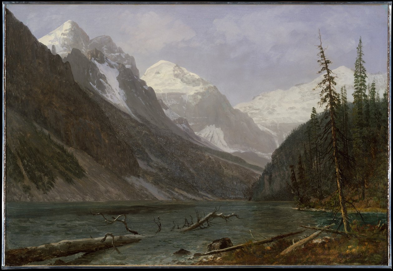 Rocheuses canadiennes (lac Louise) - Albert Bierstadt