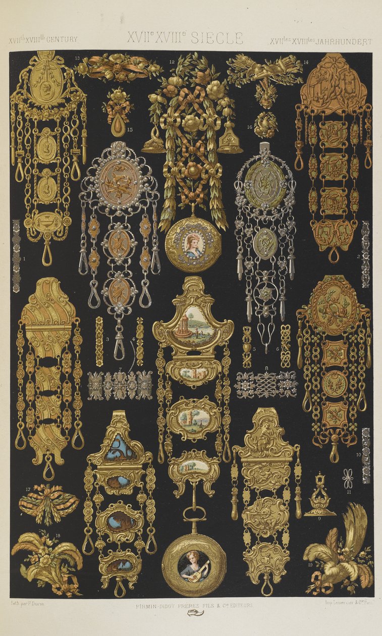 XVIIe et XVIIIe siècles, planche 94 de 