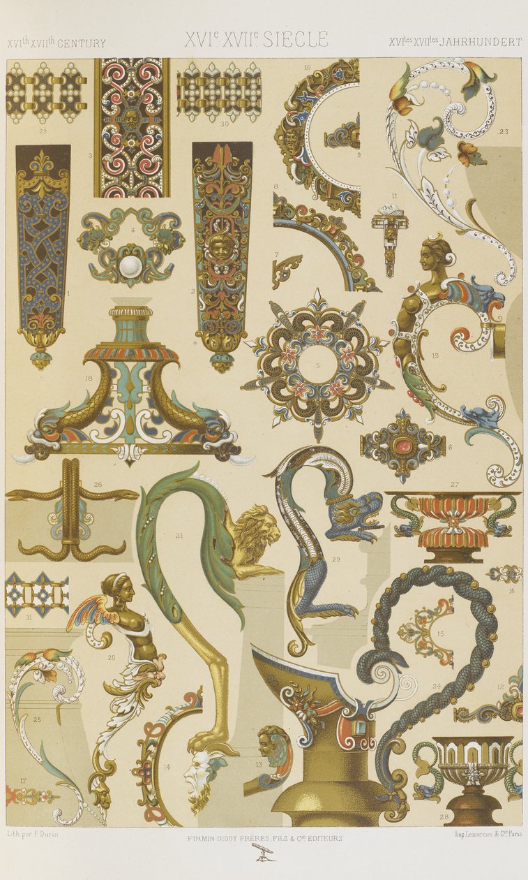 XVIe et XVIIe siècles, planche 62 de 