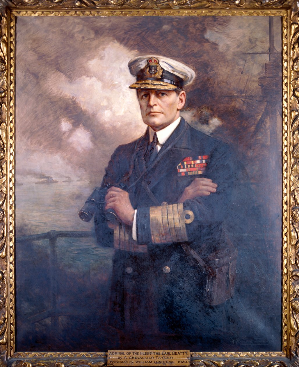 Amiral de la flotte, le comte Beatty - Albert Chevallier Tayler