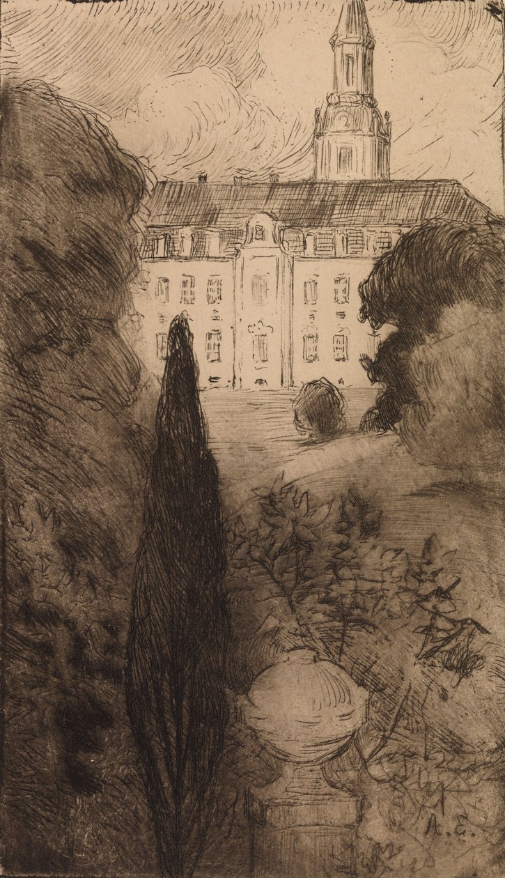 Le château de Bregentved - Albert Edelfelt