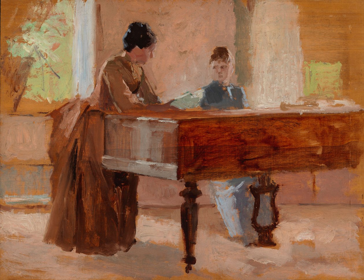 Dans le salon d