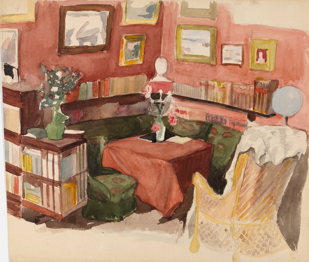 Intérieur de la maison d