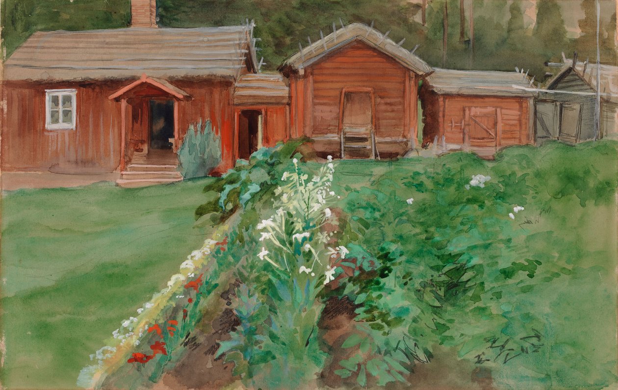 La maison de Karlsson - Albert Edelfelt