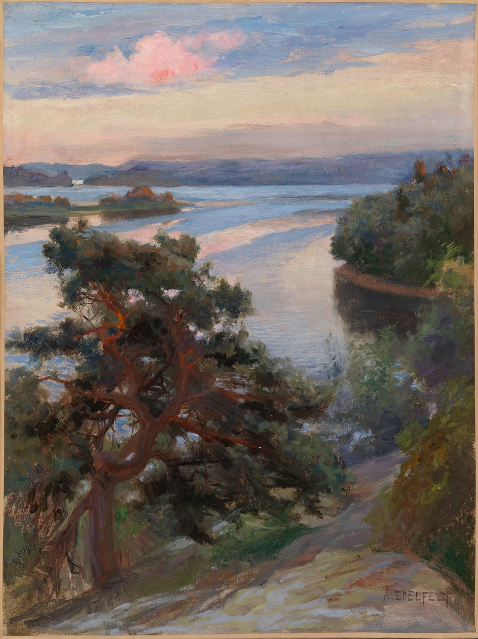 Paysage vu depuis Haikko - Albert Edelfelt