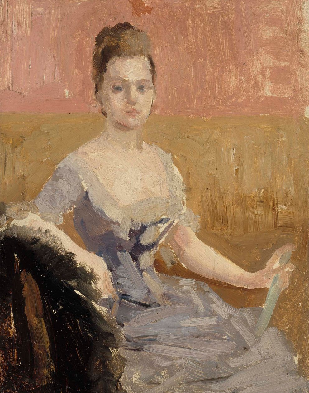 Étude de portrait de la comtesse Augusta Lewenhaupt - Albert Edelfelt