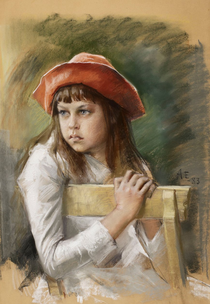 Portrait de Berta Edelfelt, sœur de l