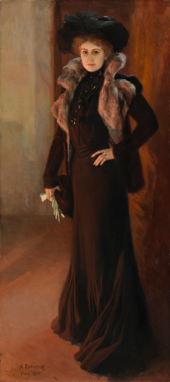 Portrait de la chanteuse d