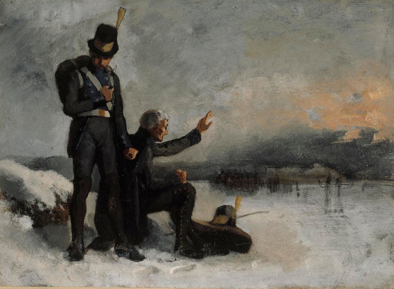 Scène tirée de la guerre de Finlande - Albert Edelfelt