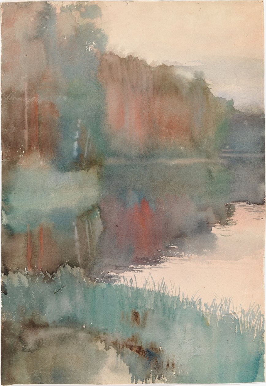 Le bord de mer à Haikko en automne - Albert Edelfelt