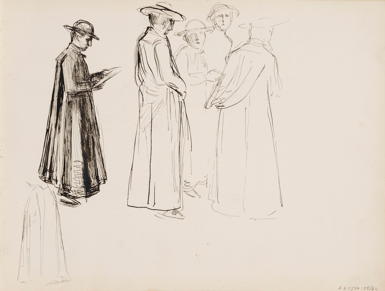 Le clergé - Albert Edelfelt