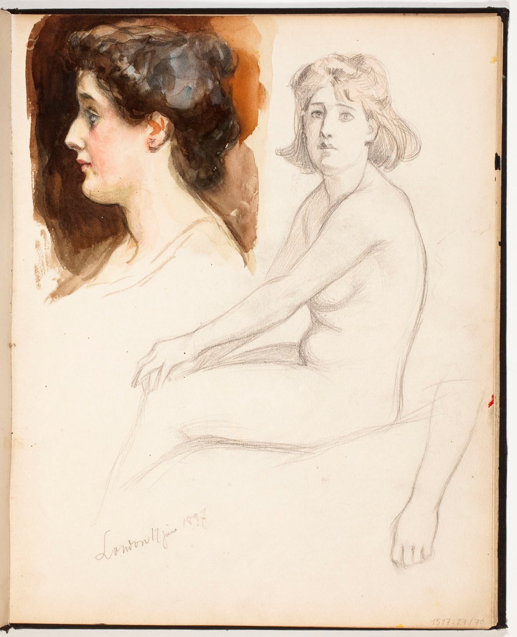 Sans titre - Albert Edelfelt