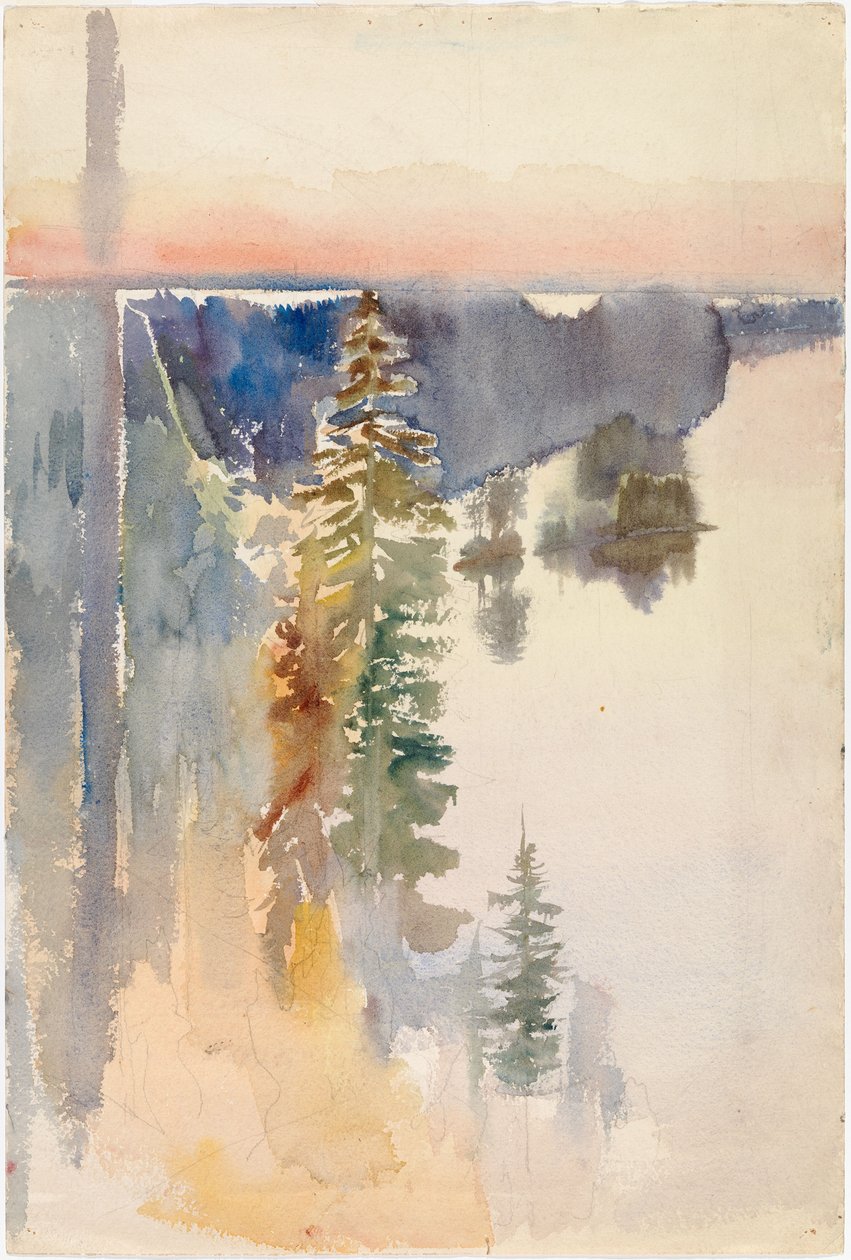 Vue depuis la crête de Kaukola - Albert Edelfelt
