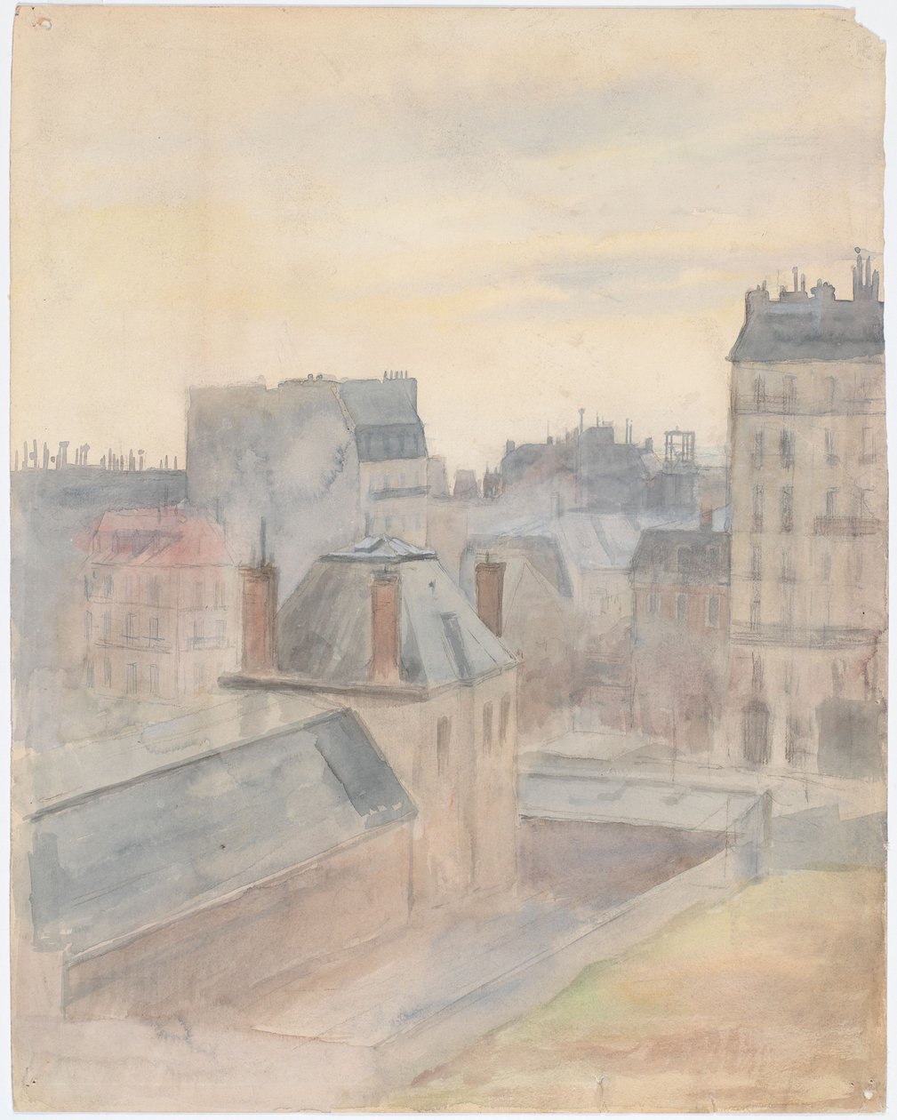 Vue depuis la maison de l