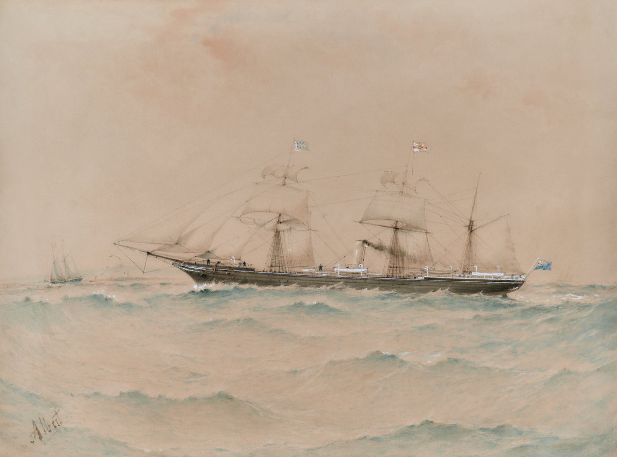 Paquebot Royal Africain, Lagos, Dyson Weston Commandant - Albert Ernest Markes