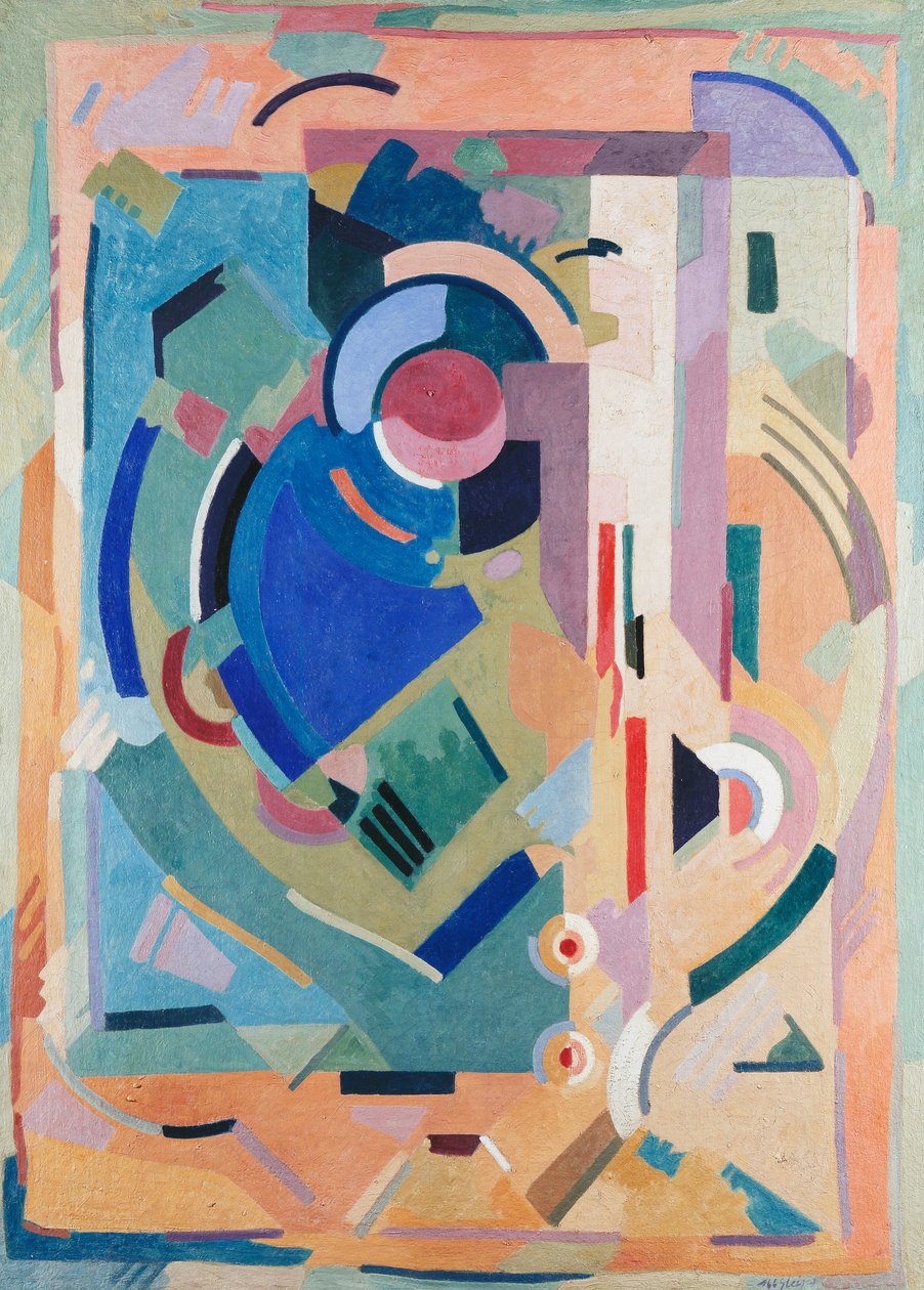 Composition abstraite ; Composition Abstraite - Albert Gleizes