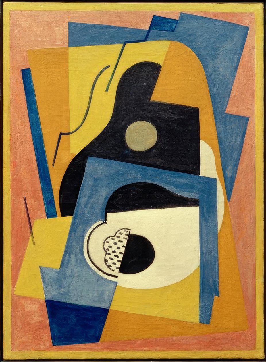 Composition avec guitare - Albert Gleizes
